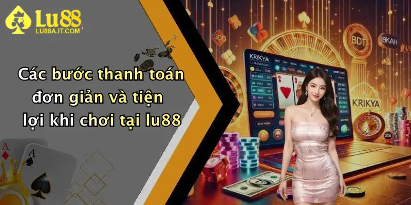 Các bước thanh toán đơn giản và tiện lợi khi chơi tại lu88
