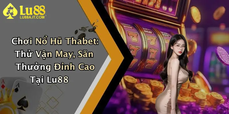 Chơi Nổ Hũ Thabet: Thử Vận May, Săn Thưởng Đỉnh Cao Tại Lu88
