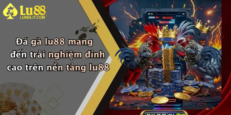 Đá gà lu88 mang đến trải nghiệm đỉnh cao trên nền tảng lu88