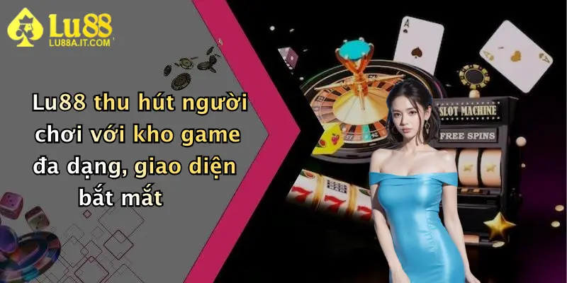 Lu88 thu hút người chơi với kho game đa dạng, giao diện bắt mắt