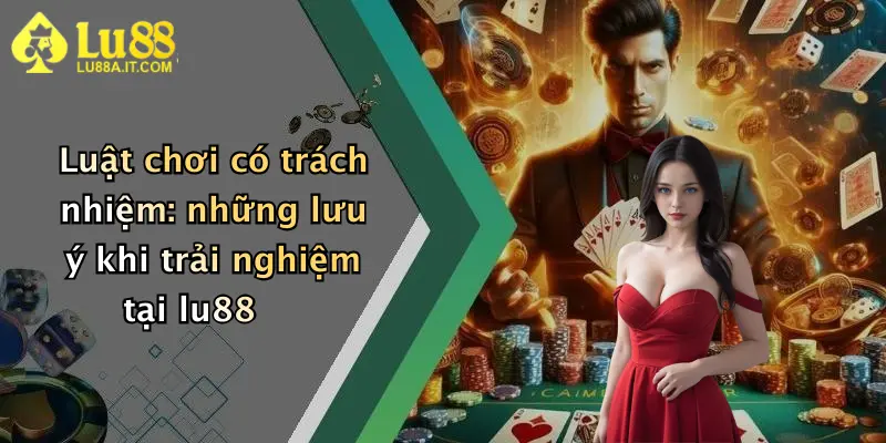 Luật chơi có trách nhiệm: những lưu ý khi trải nghiệm tại lu88