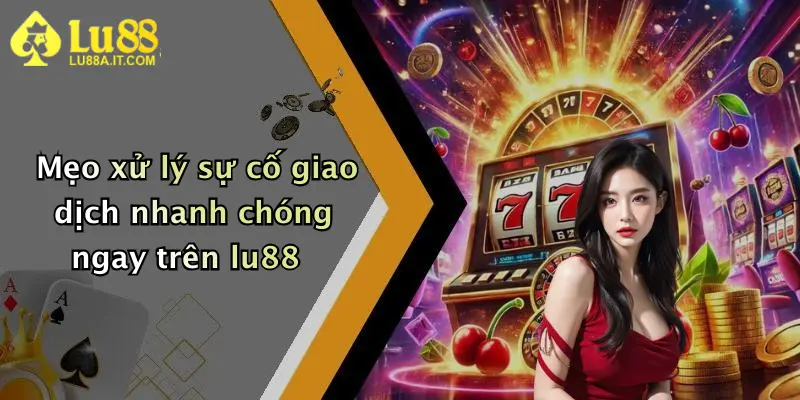 Mẹo xử lý sự cố giao dịch nhanh chóng ngay trên lu88