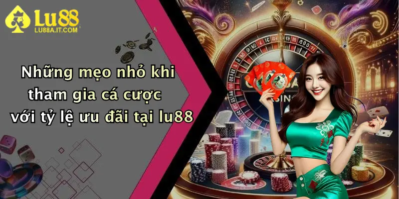 Những mẹo nhỏ khi tham gia cá cược với tỷ lệ ưu đãi tại lu88